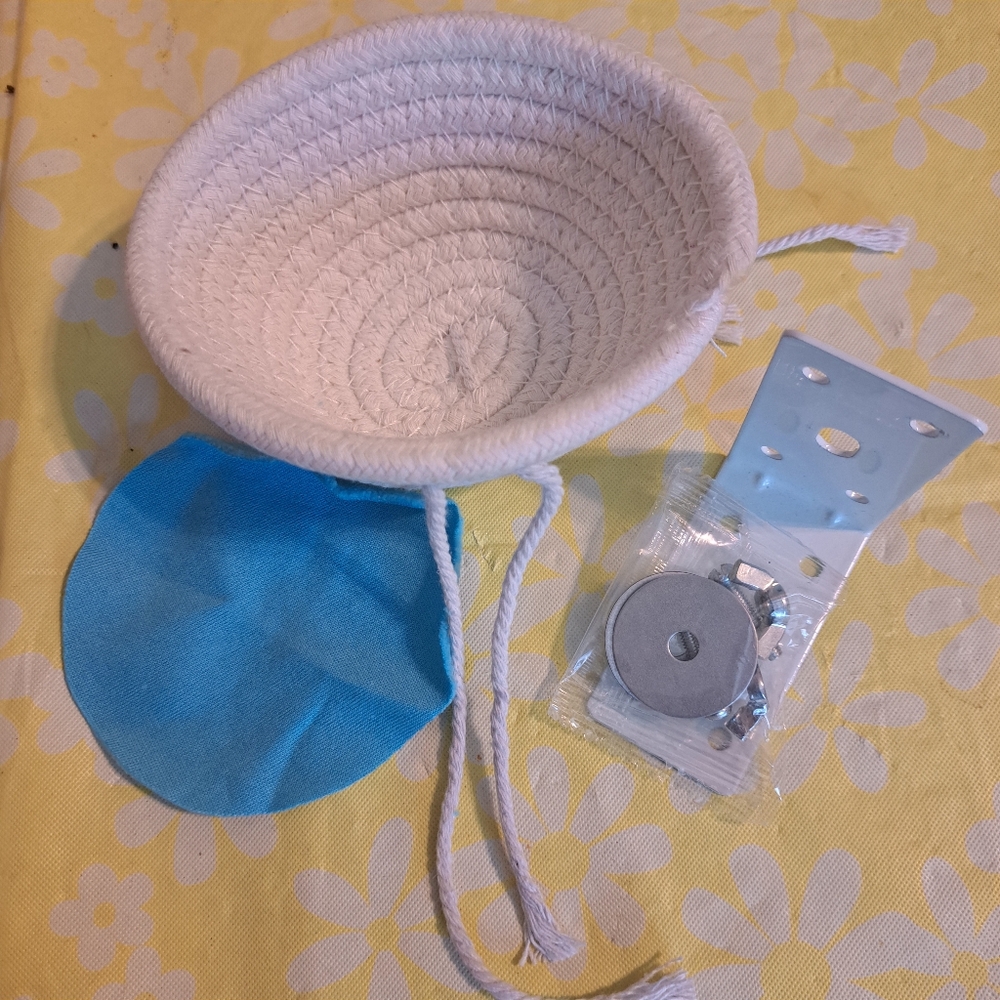 Cozy Cotton Rope Woven Bird Nest